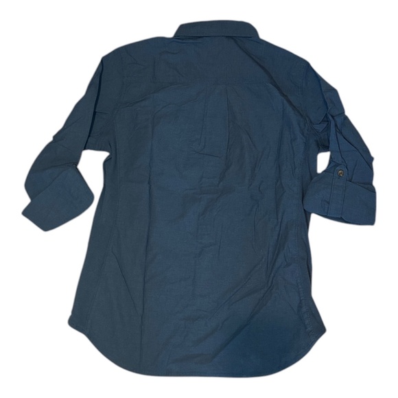 Carhartt 103600-973 Women's Twilight Blue Rugged Flex Bozeman Shirt M(8/10) - Picture 2 of 2
